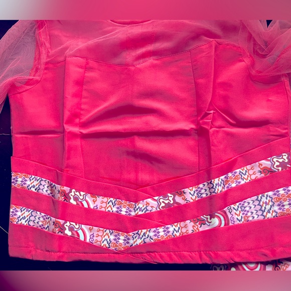 Traditional Burmese blouse and skirt. Custom tailored handmade. Made in  Myanmar - Picture 5 of 5